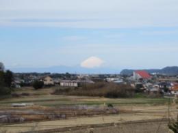 富士山を一望する高台の土地